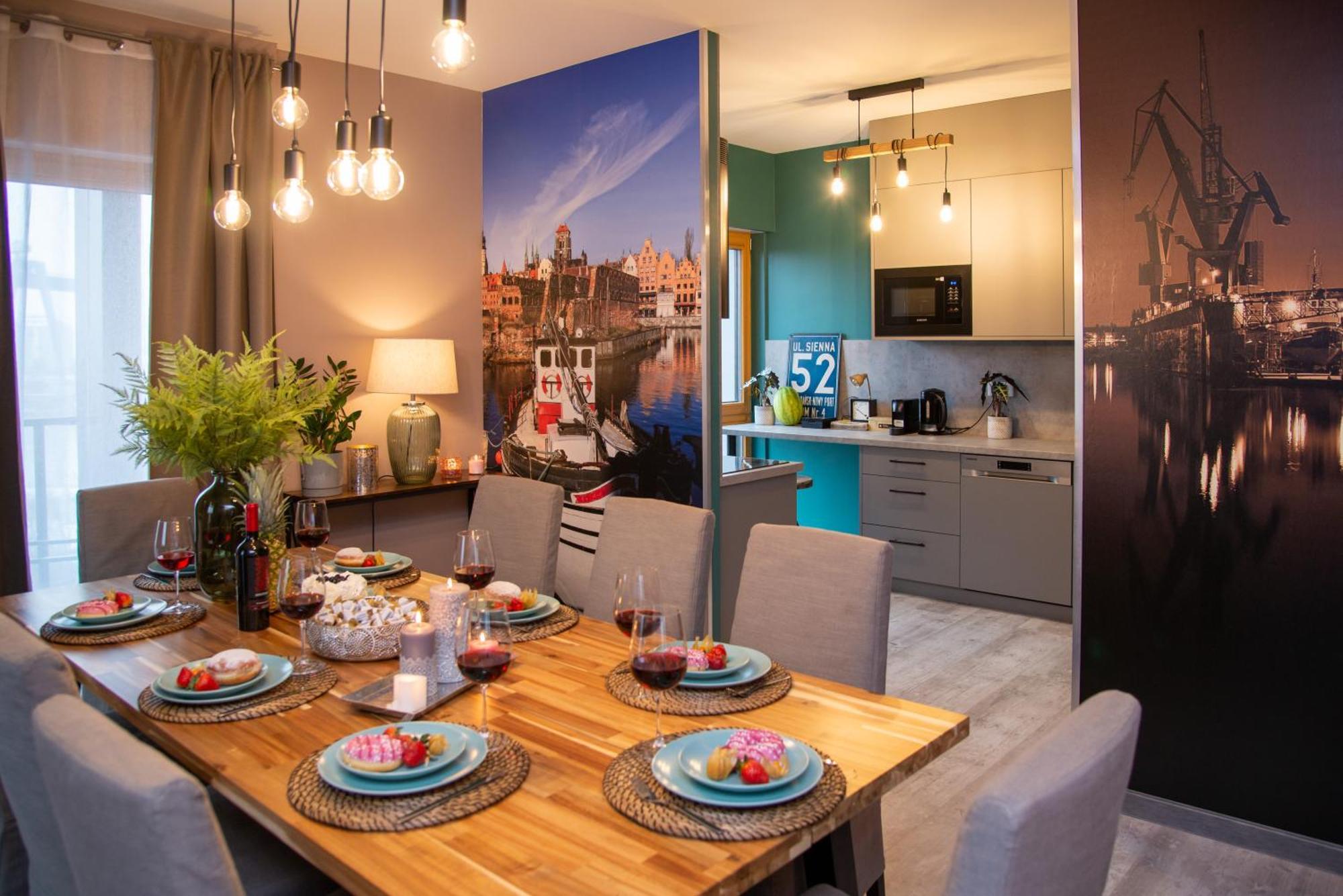 Premium 4 Rooms Apartment Gdansk Exterior photo