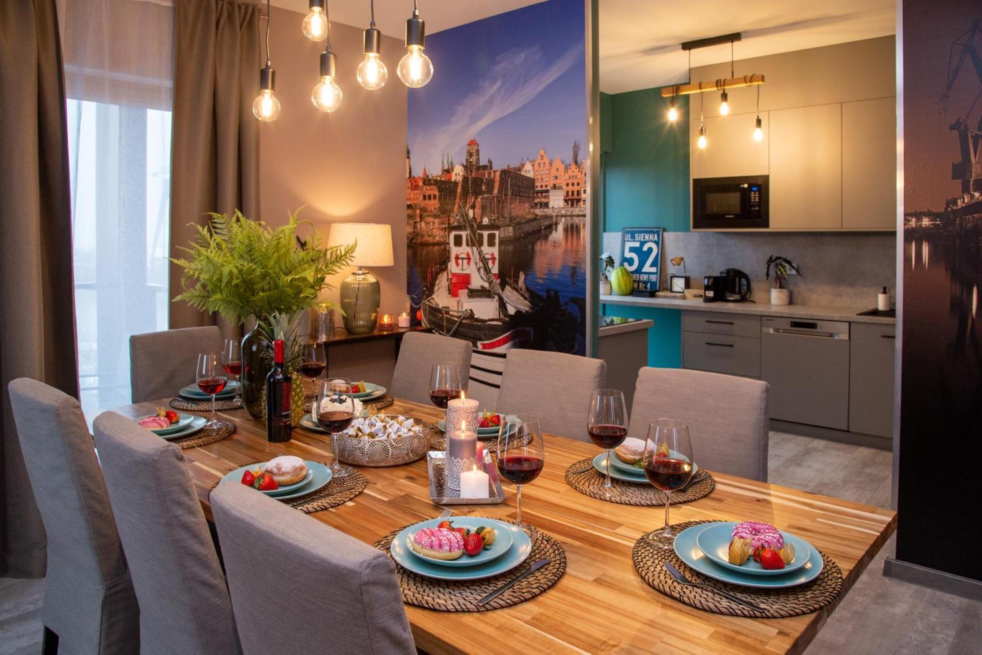 Premium 4 Rooms Apartment Gdansk Exterior photo